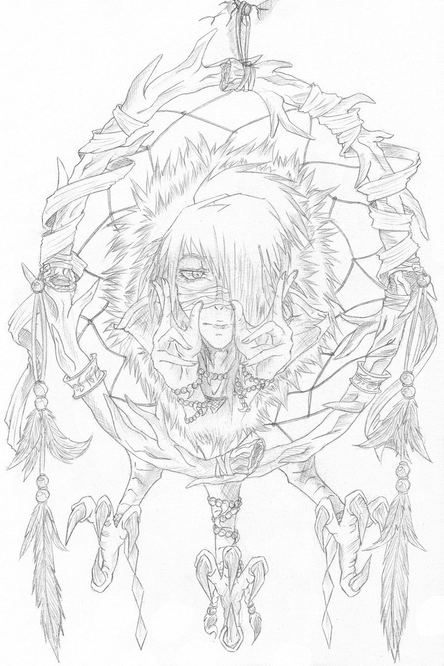 900x1351 Shaman's Dreamcatcher By Suspiria Ru