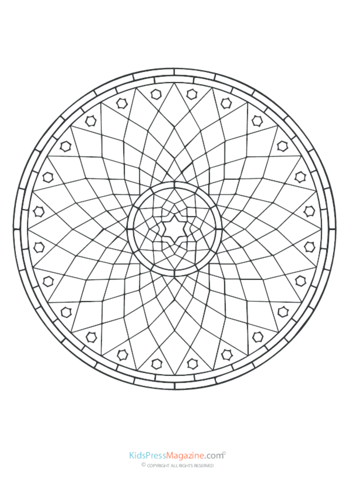 700x990 Dreamcatcher Coloring Page