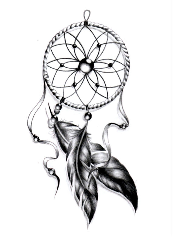 570x784 Sets Dream Catcher Temporary Tattoos
