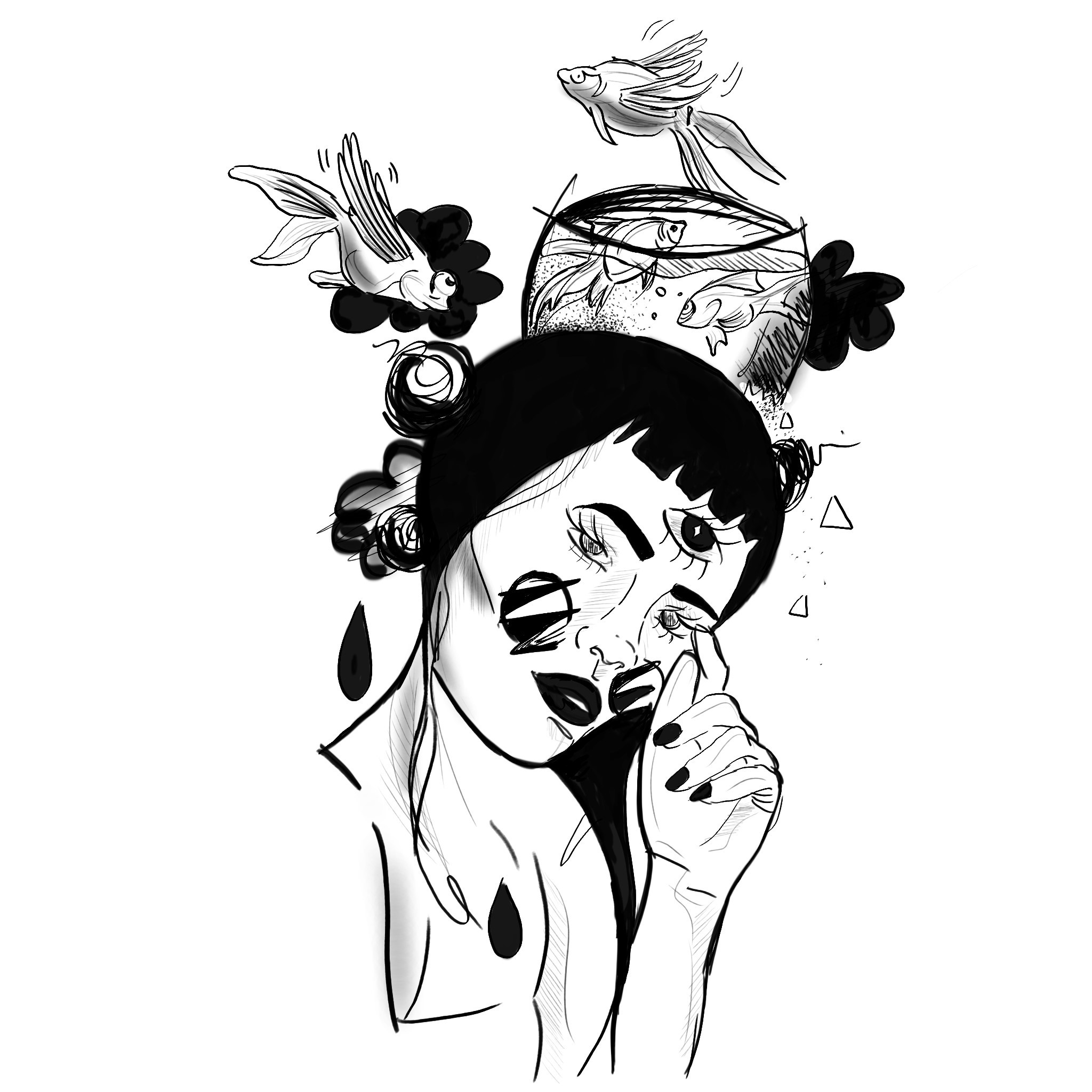 2048x2048 Dreaming About Winged Fishes Zara Pozko