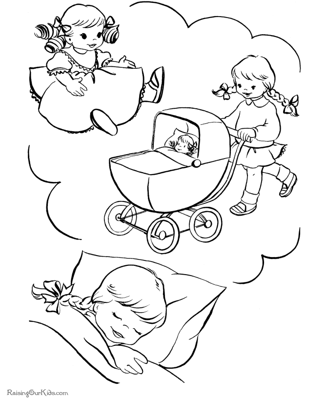 670x820 Kids Christmas Coloring Pages