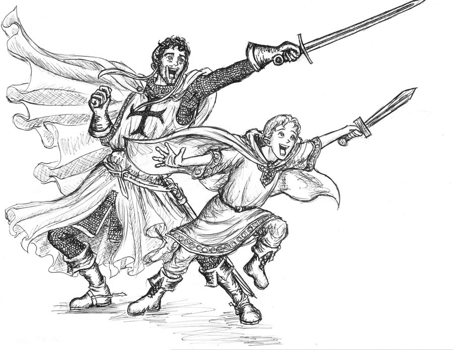 900x695 Dreams Of Chivalry By Theophilia