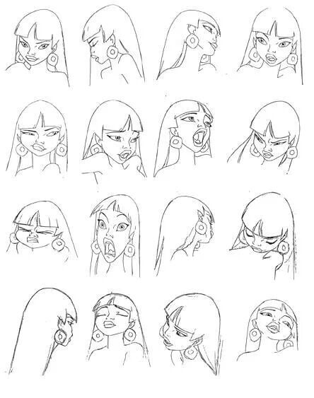 444x563 Production Art And Model Sheets From The 2000 Dreamworks Feature