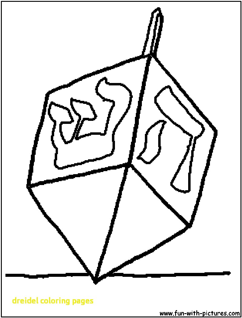 800x1050 Dreidel Coloring Pages With Hanukkah Dreidel Coloring Page