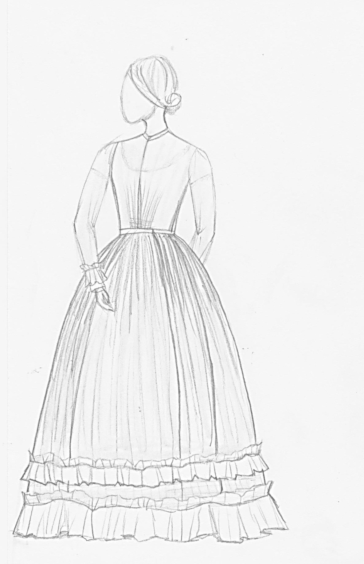 1185x1833 Book Of Women Dress Sketch In Singapore By Jacob