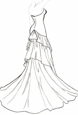 Dress Form Drawing at GetDrawings | Free download