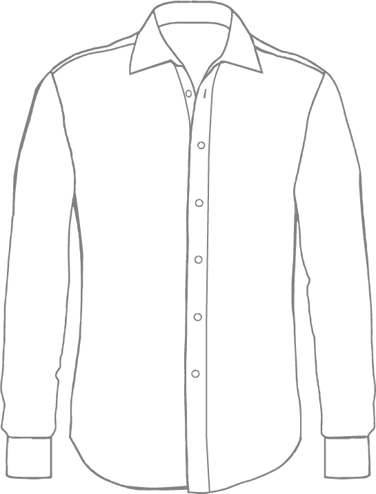 Dress Shirt Drawing at GetDrawings | Free download