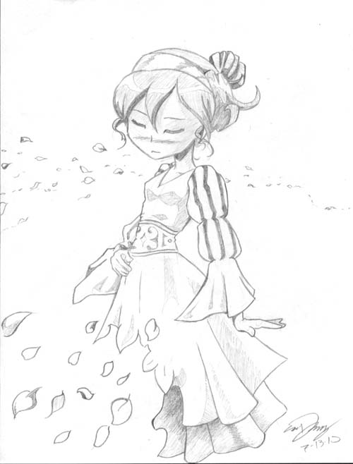 500x658 Drifting Away By Pells Art