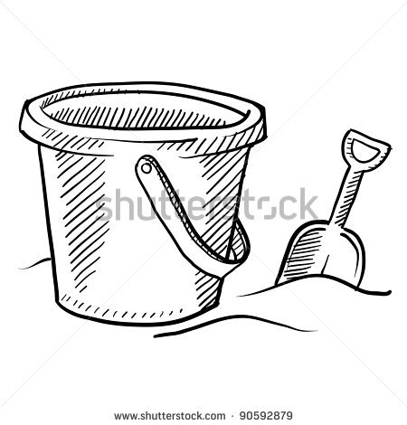 450x470 Bucket Line Drawing Website Design Inspiration