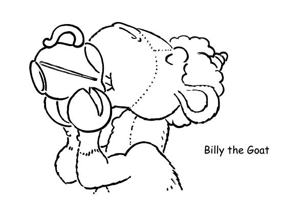 600x424 Billy The Goat Is Drinking A Lot Of Water Coloring Pages Best