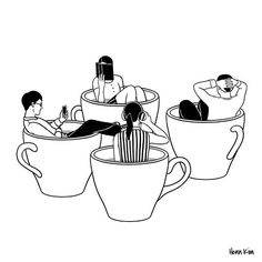 236x236 Drip To Dream By Henn Kim Go Get Art Print Illustration
