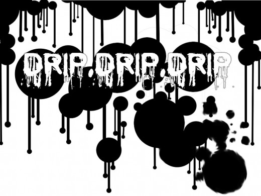520x390 High Resolution Drip Brushes For Photoshop