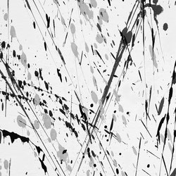 250x250 Action Painting Drip