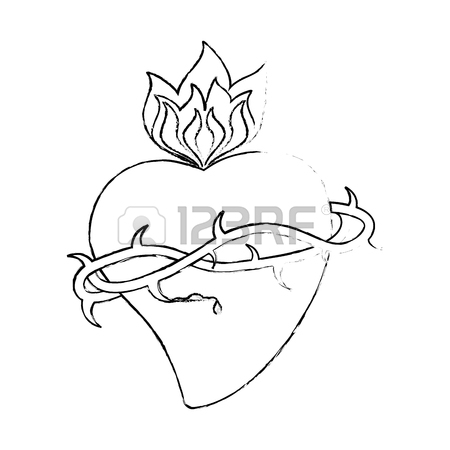 450x450 455 Bleeding Heart Cliparts, Stock Vector And Royalty Free