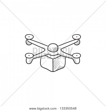 450x470 Drone Delivering Package Vector Vector Amp Photo Bigstock