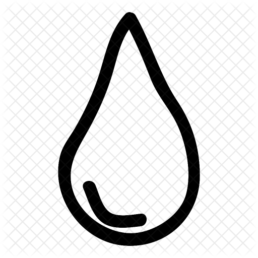 512x512 Water Drop Icon
