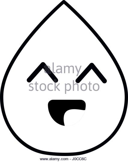 426x540 Cartoon Character Water Drop Happy Stock Photos Amp Cartoon