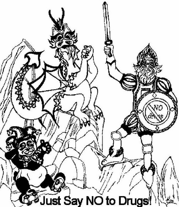 625x719 Say No To Drugs Poster