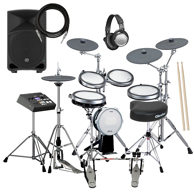 620x620 Yamaha Dtx760hwk Electronic Drum Set Complete Drum Bundle Reverb