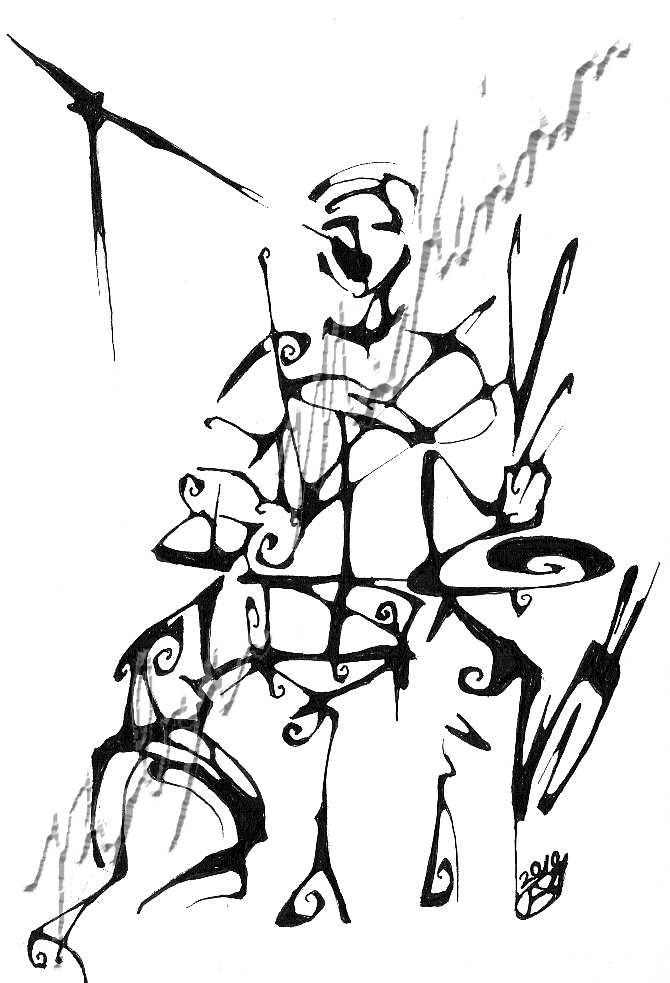 670x983 Inkblot Drummer Live By Chimeradreams