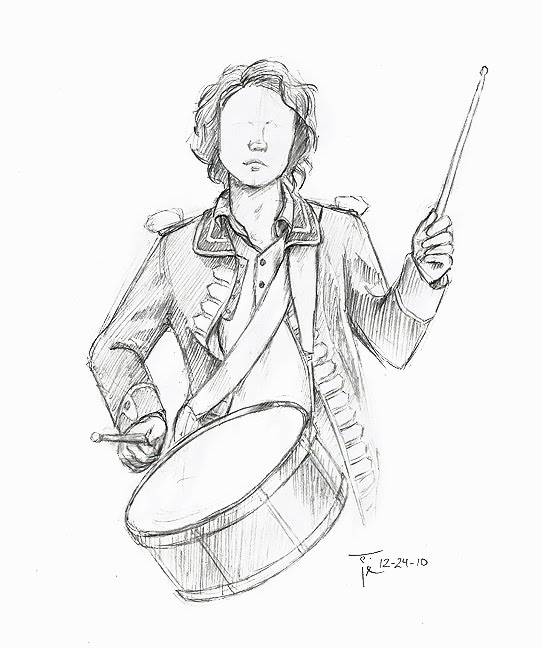 542x648 Teri Hendrich The Missing Drummer Boy