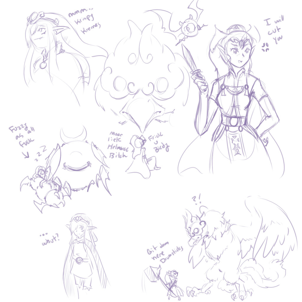 1024x1024 Vaazel Shenanigans Starring Drumsticks By Devkyu