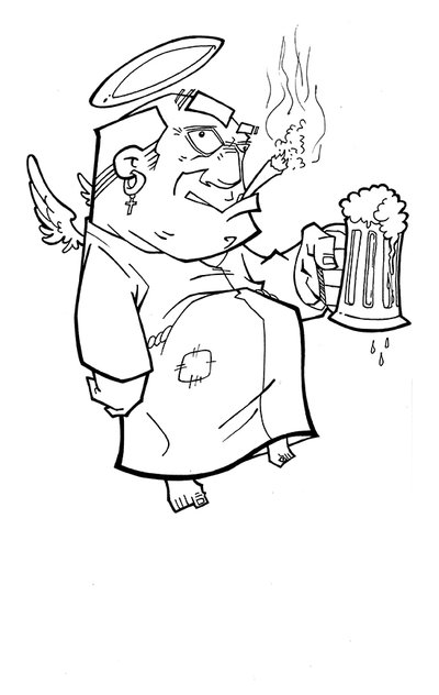 400x632 Drunk Angel Wip By Liubogri