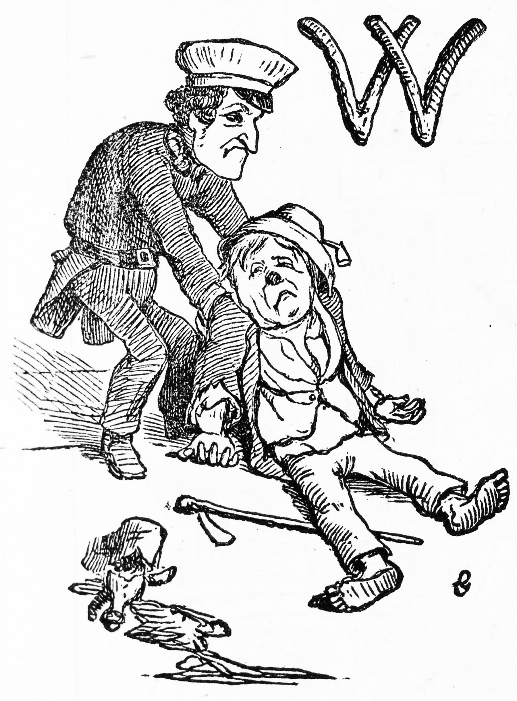 1800x2437 A Policeman Arresting A Drunk Ergo