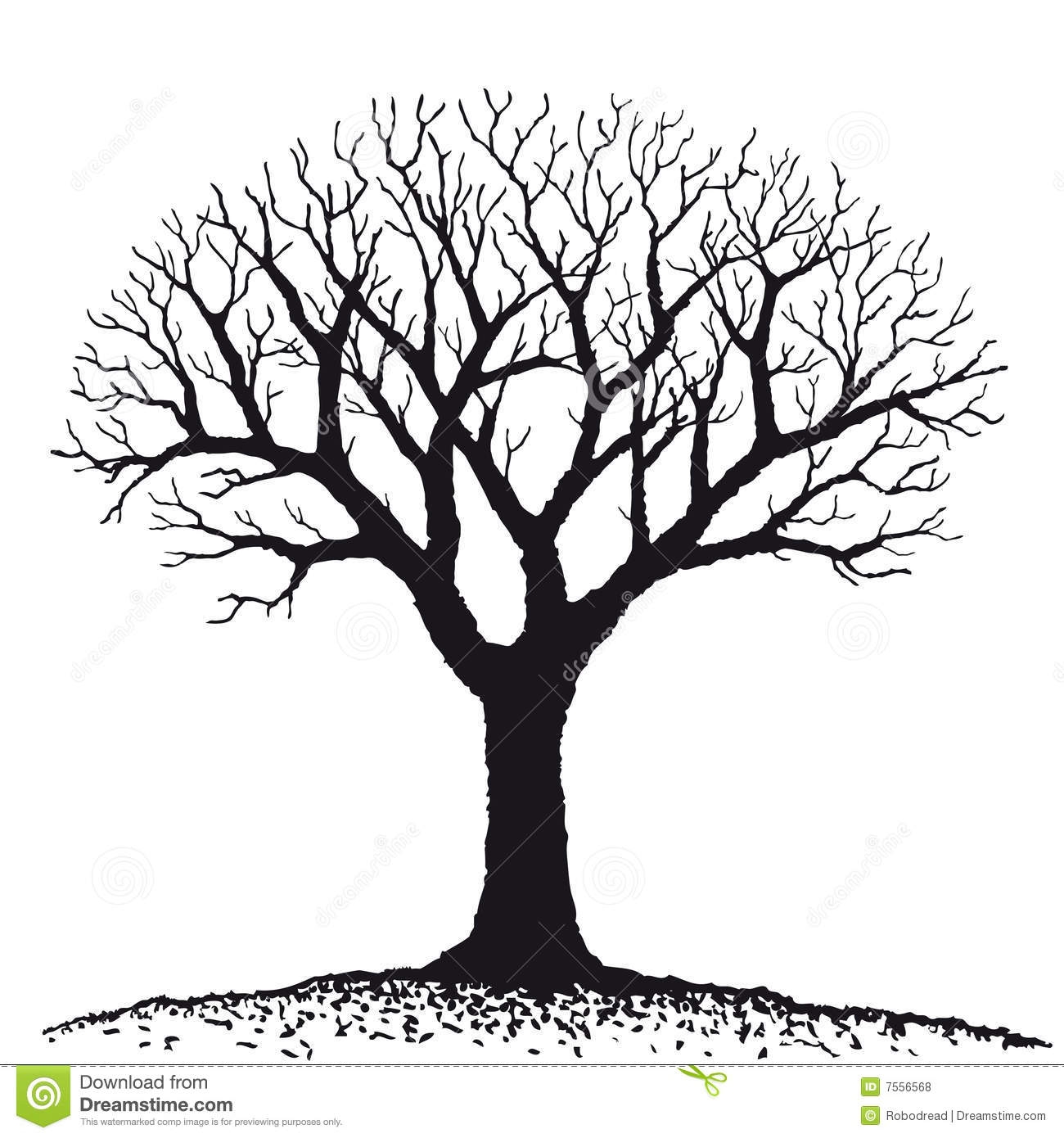 1300x1390 Dry Tree Clipart