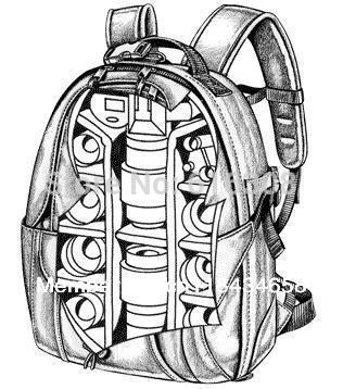 316x358 New Lowepro Mini Trekker Aw Photo Dslr Camera Bag Digital Slr