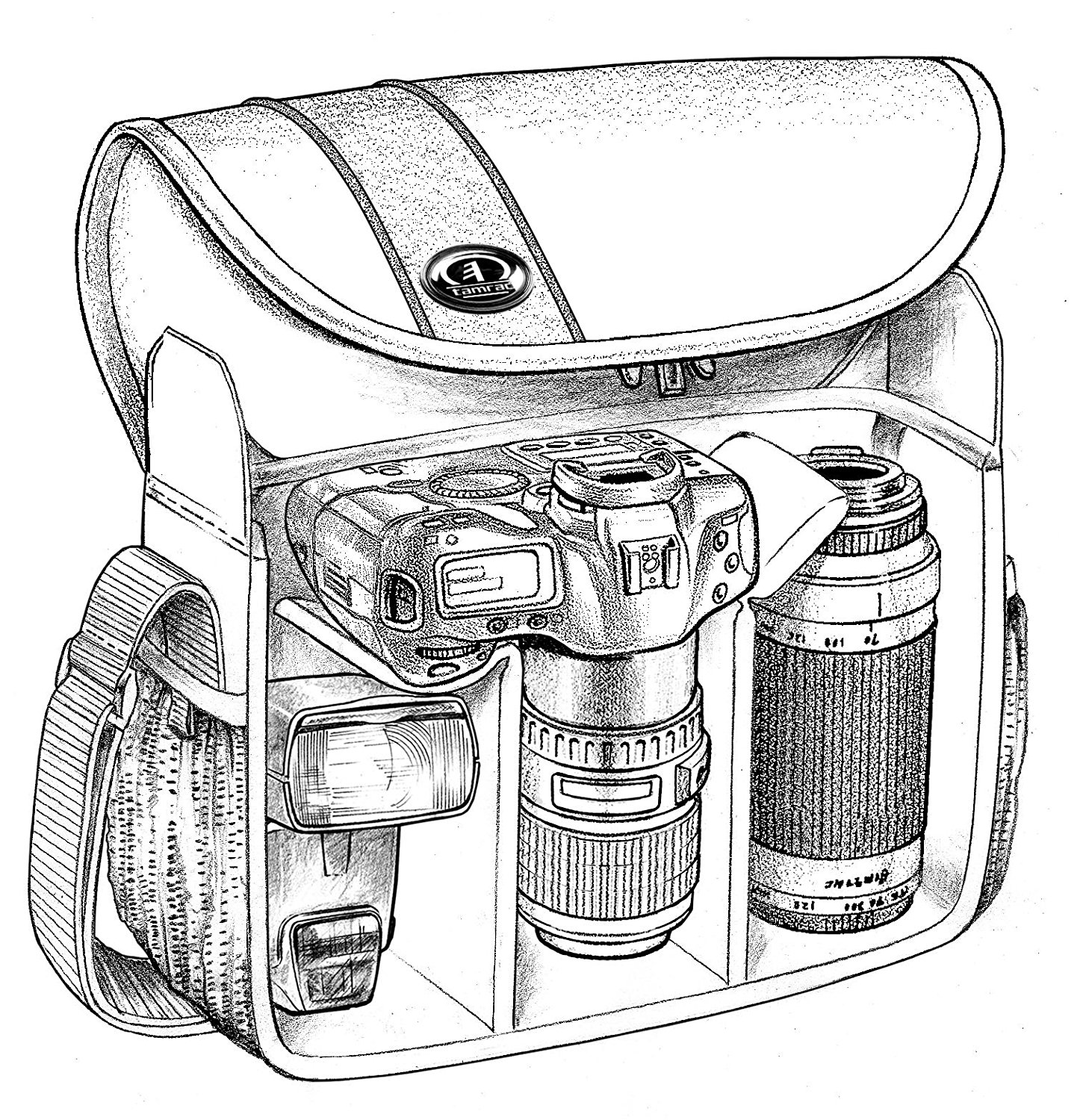 1458x1500 Tamrac Rally 4 Bag For Cameracamcorder