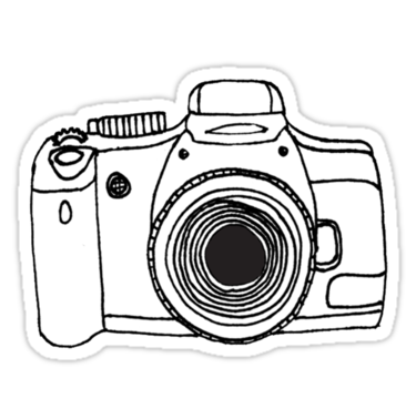 375x360 Camera Stickers By Thethinks Redbubble