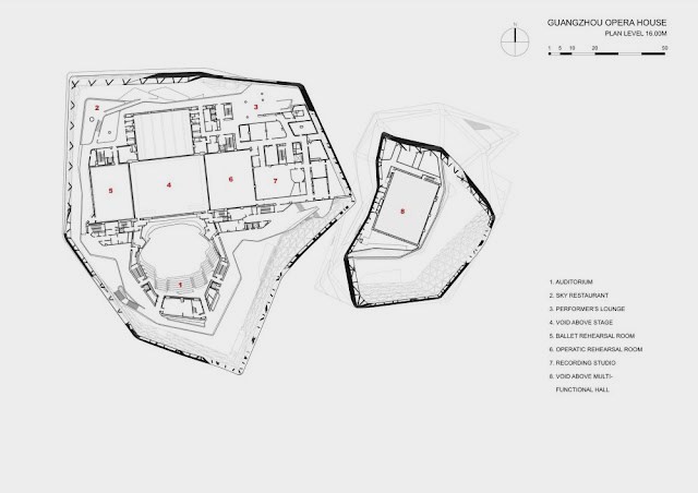 640x452 Dubai Opera House Floor Plans