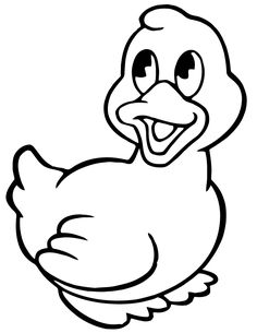 236x305 Download Free Printable Cute Baby Duck Coloring Pages To Color