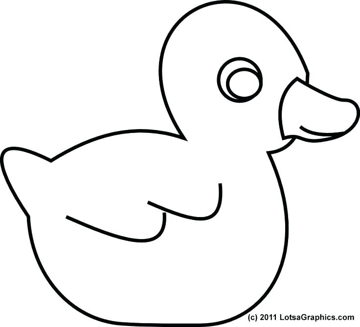736x669 Stunning Duck Coloring Pages Print Best Images On Children