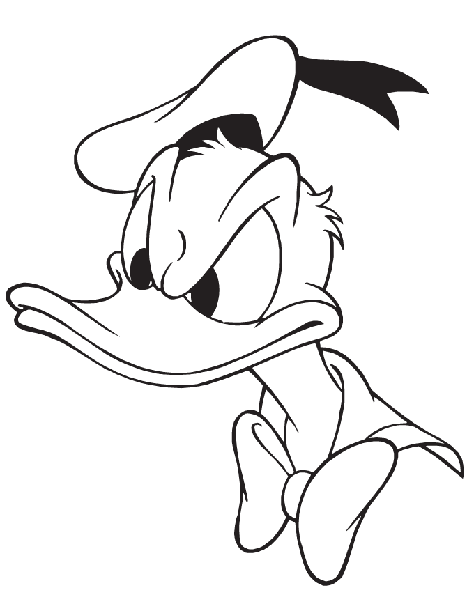 670x867 Projects Design Donald Duck Outline Coloring Pages Clip Art