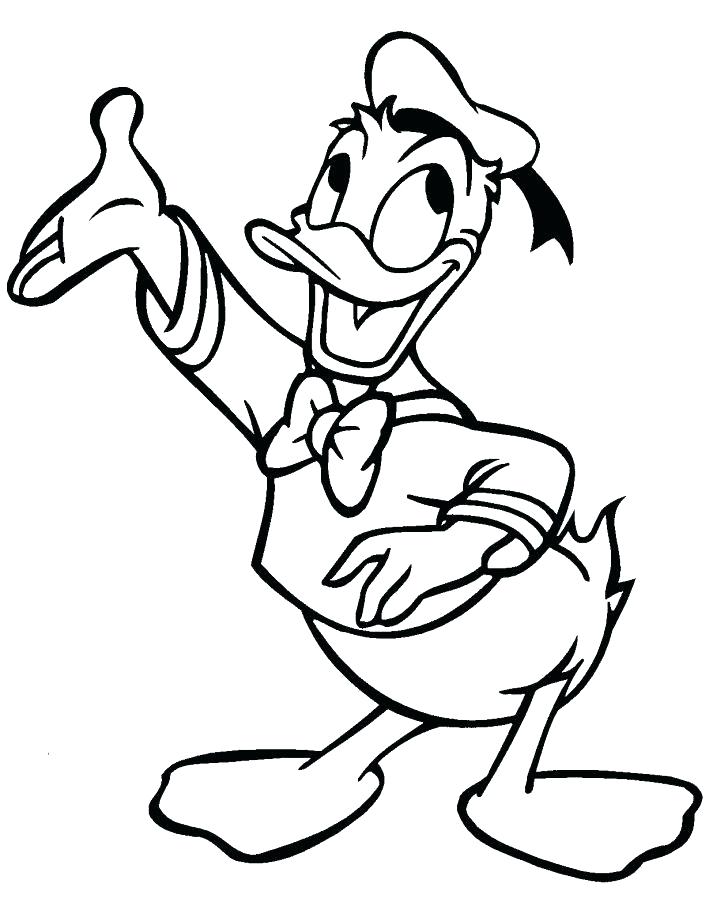 728x906 Coloring Page Of A Duck Duck Outline Coloring Page Coloring Page