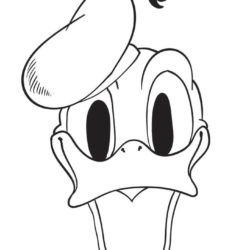 250x250 Donald Duck Drawing, Pencil, Sketch, Colorful, Realistic Art