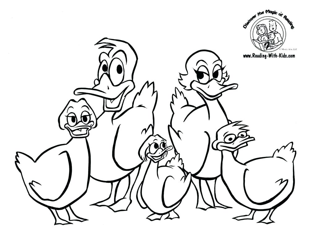 1024x748 Pictures Of Ducks To Color Best Collection Coloring Pages