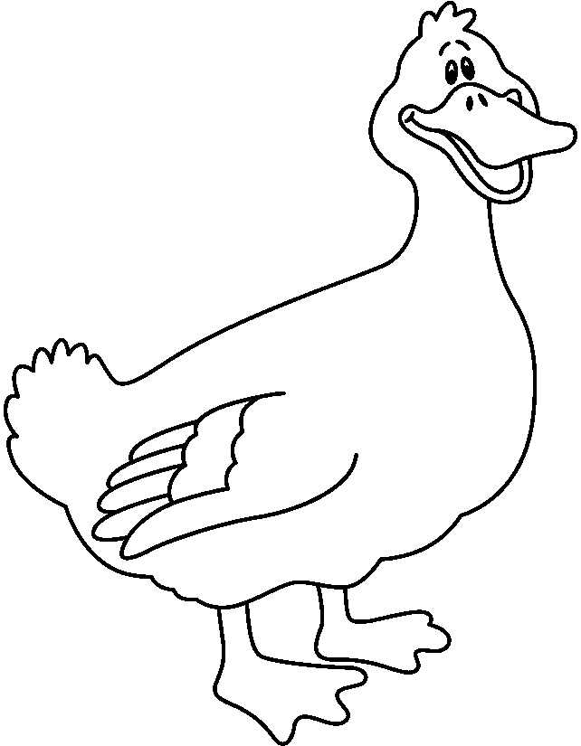 Duck Line Drawing at GetDrawings | Free download