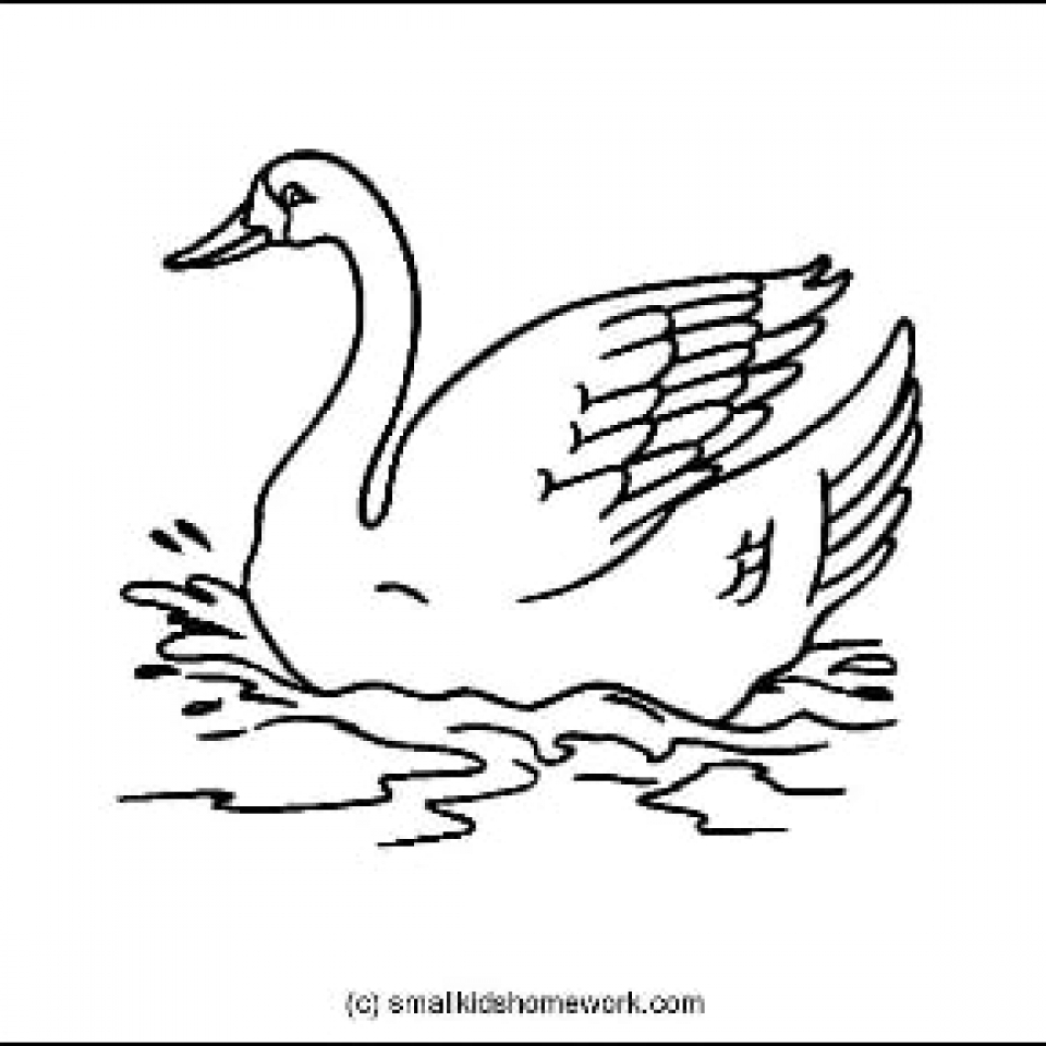 Duck Outline Drawing at GetDrawings | Free download