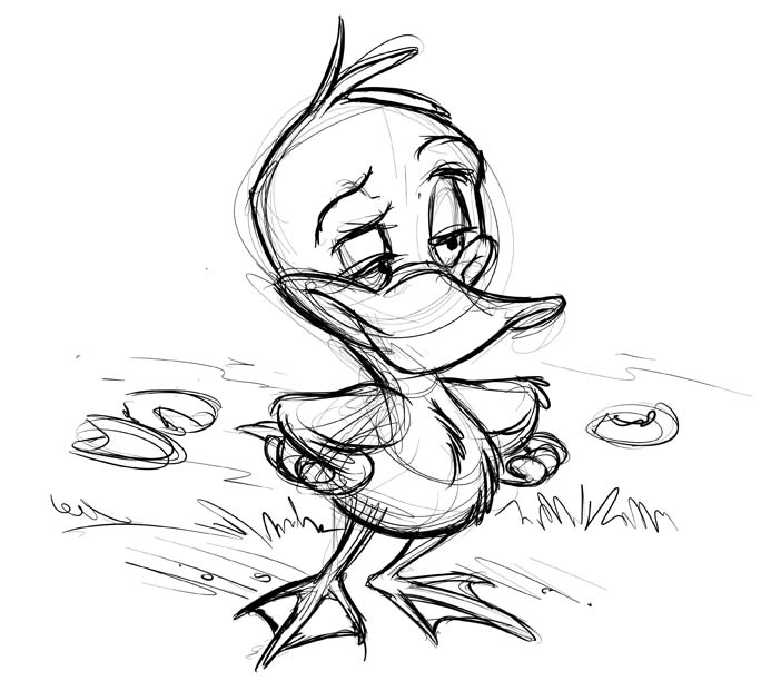 684x612 Cute Little Duck By Superstinkwarrior