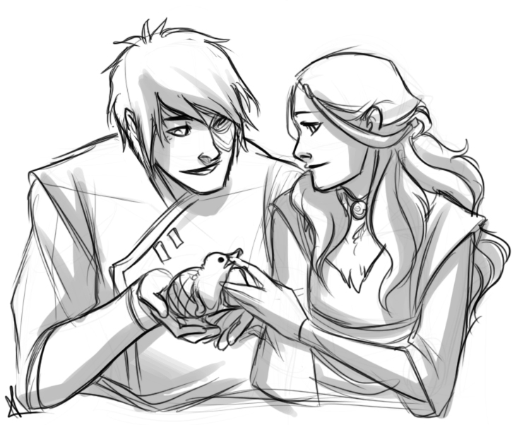 725x602 Fluffy Ducklings By Pugletz