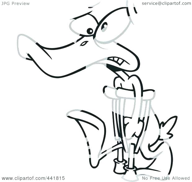 618x586 Duck Outline Clip Art Marvelous Daffy Duck Outline Best