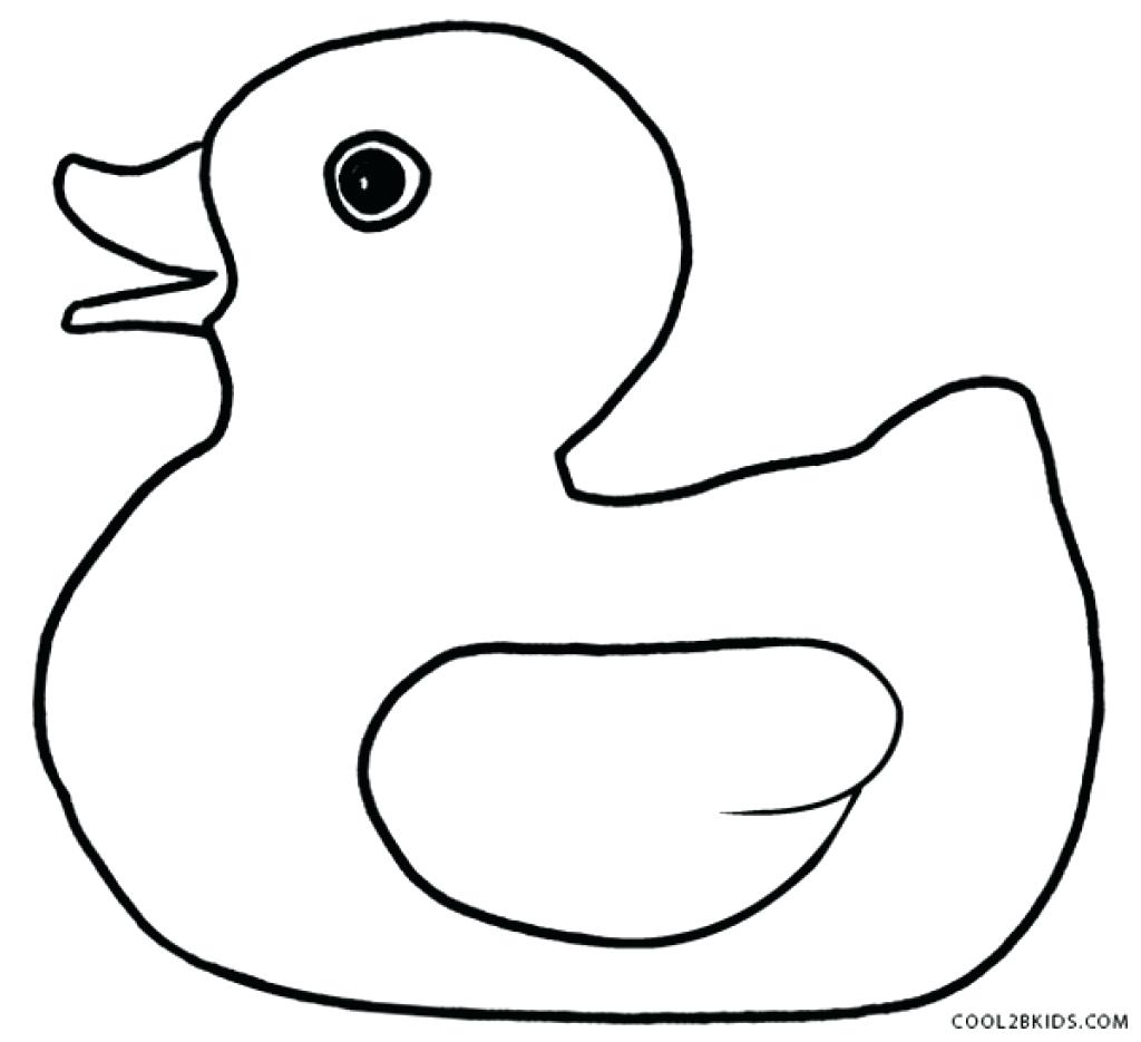 1024x935 Coloring Rubber Duck Coloring Page