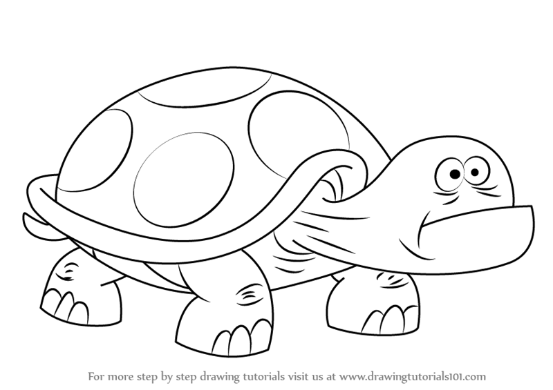 800x565 Learn How To Draw Dumb Turtle From Uncle Grandpa (Uncle Grandpa
