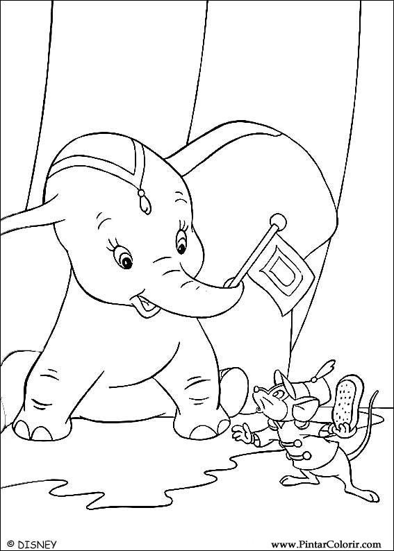 567x794 Drawings To Paint Amp Colour Dumbo