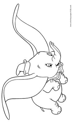 236x398 Dumbo Elephant Wall Decal Disney Cartoons Vinyl Sticker Animal