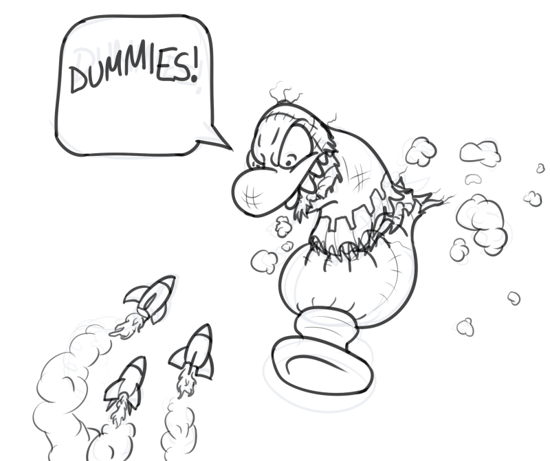 800x671 Inktober Mad Dummy Weasyl