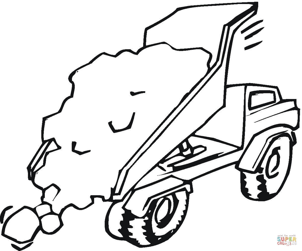 1200x999 Dump Truck Coloring Page Free Printable Coloring Pages